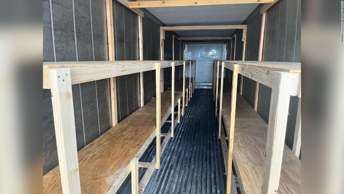 The funeral home can’t cope, so a Texas sheriff is storing bodies of migrants who died crossing the border in a refrigerated container