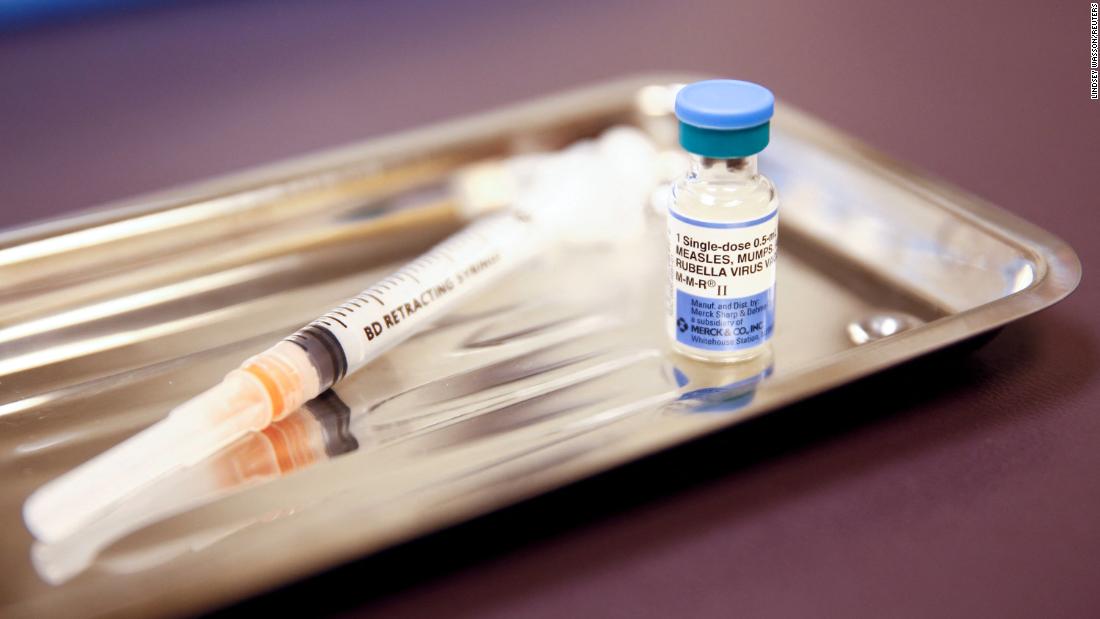 Measles vaccinations rate at lowest point since 2008, study finds