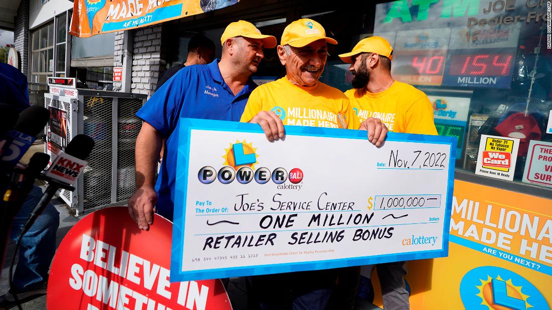 Shop owner who sold winning Powerball ticket is now a millionaire himself