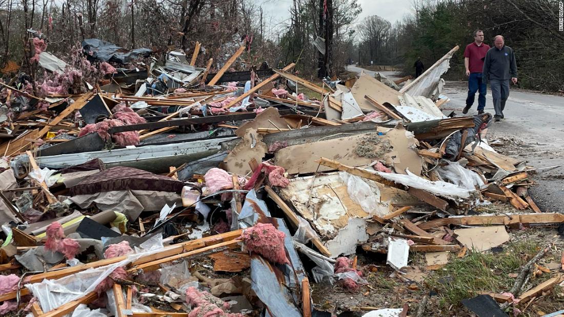 Tracking severe storms across the South: At least 2 killed in Alabama