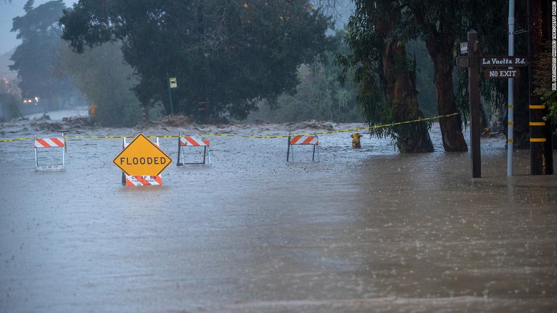 5 years after a deadly mudslide, Montecito residents are urged to evacuate due to torrential rains