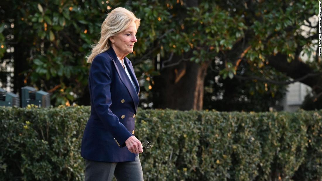 Jill Biden ‘feeling well’ after two cancerous lesions removed during hospital trip