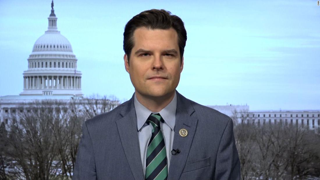 Matt Gaetz says George Santos should go through House ethics process but should not be shunned