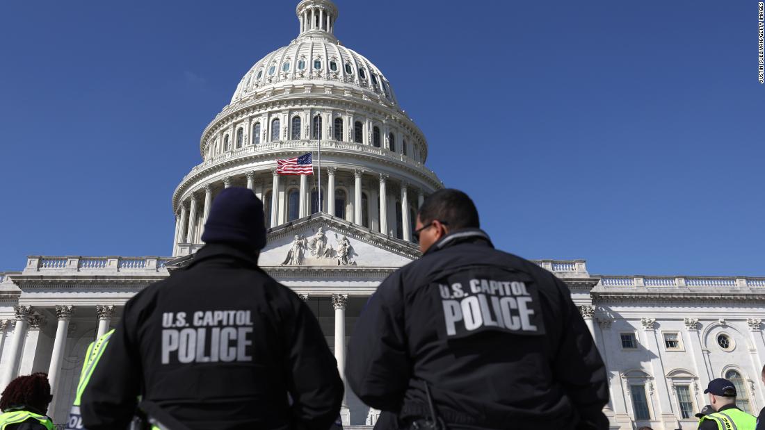 Capitol Police see no current threat to US Capitol after Trump calls for protests