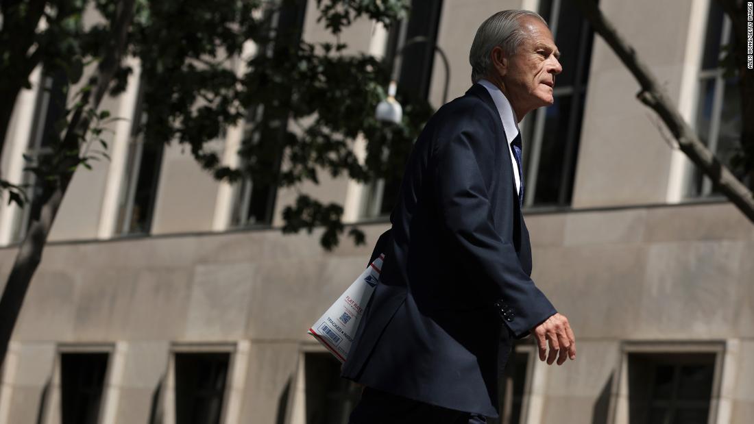 Judge orders former Trump adviser Peter Navarro to turn over emails from his private account said to be White House records