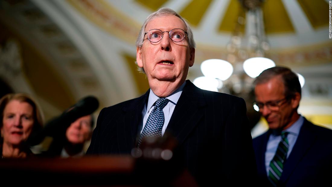 Sen. Mitch McConnell released from physical therapy rehab after fall