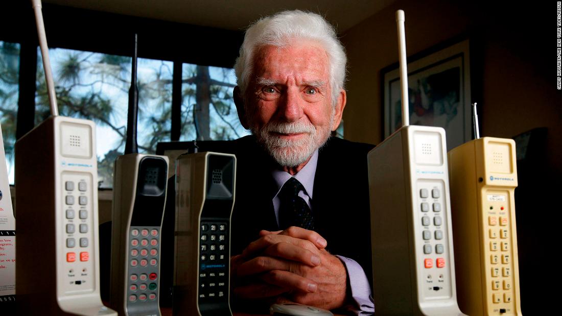 50 years ago, he made the first cell phone call