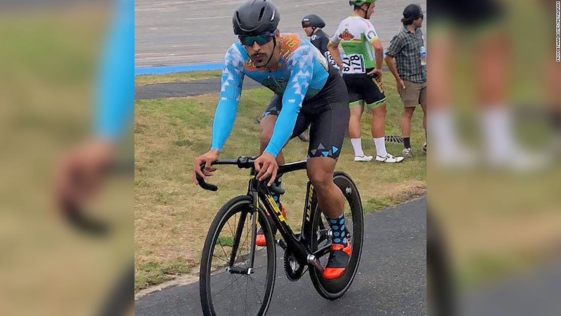 Cycling champ dies after being struck by car