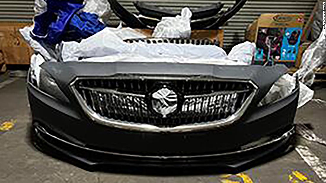 Customs officers in Philadelphia seize nearly $200K worth of counterfeit auto parts, including air bag covers