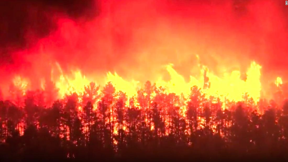 New Jersey wildfire 60% contained as evacuation orders are lifted