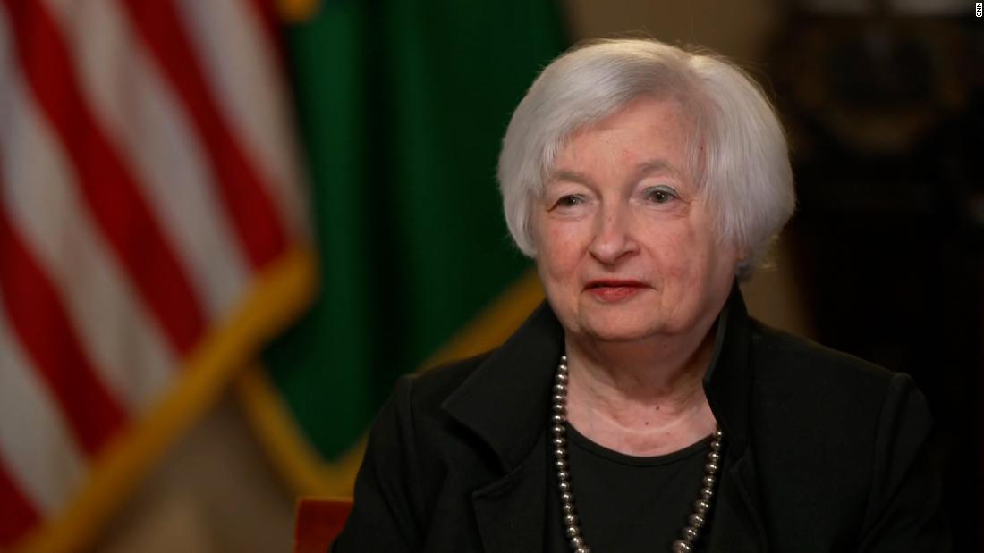 Yellen to CNN: The US can bring down inflation while maintaining a strong job market