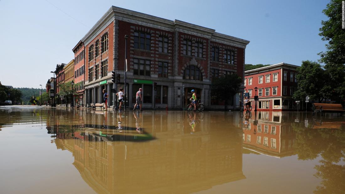 Rescues still underway in flood-ravaged Vermont as New England braces for more rain
